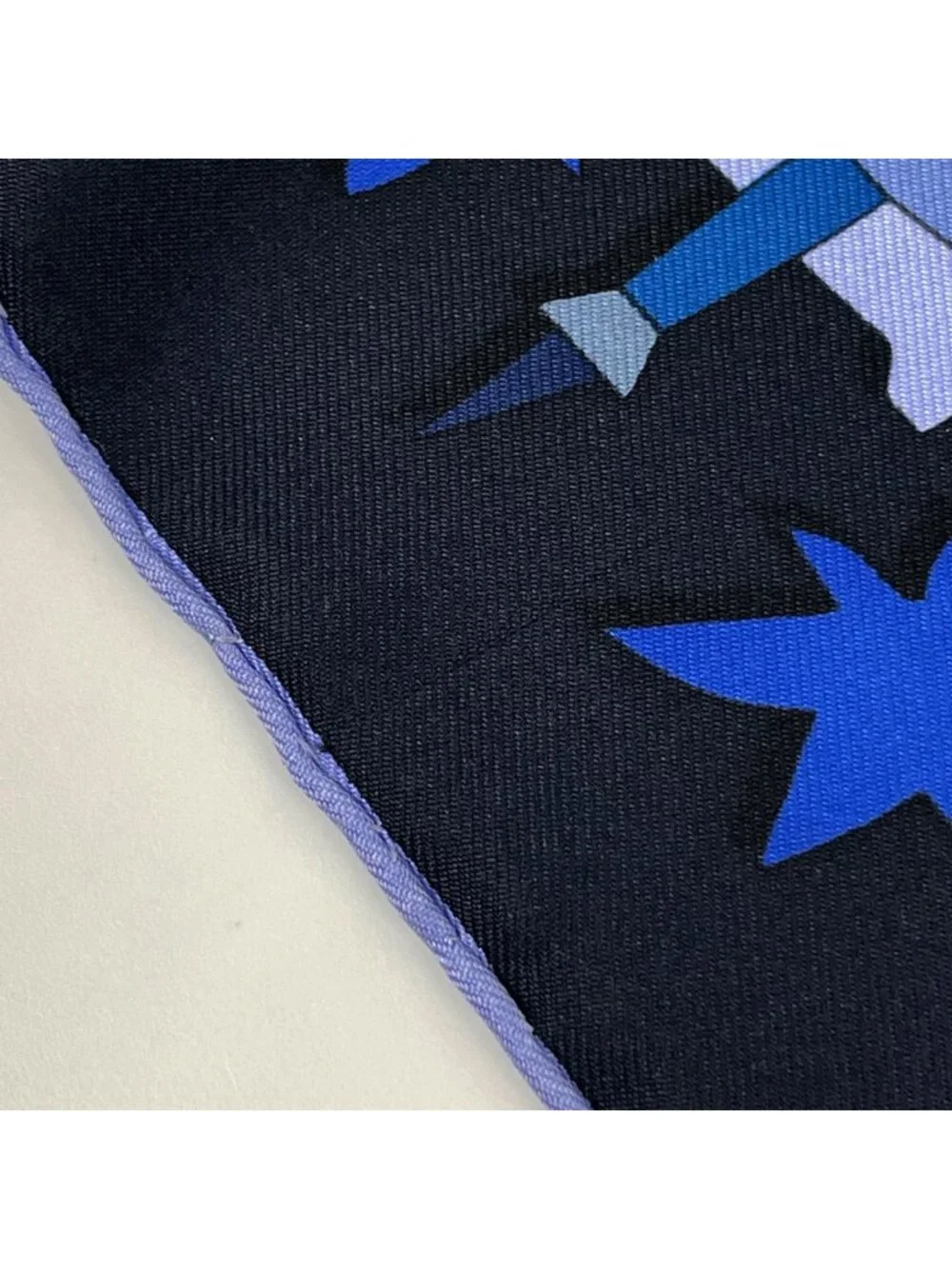 Hermes Petit Carre Mediterranee Scarf Mediterranean Silk Black Blue